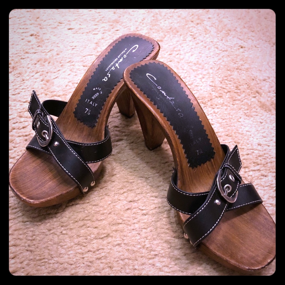 Italian Shoemakers Heels - never worn